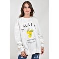 thumbnail image 1 of Sudadera Oversize Amalfi Roman Fashion /Juvenil, 3846 (Blanco) blanco M, 1 of 5