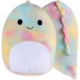 thumbnail image 1 of 1 pieza lindo dinosaurio peluche juguete dinosaurio peluche animal, 9.83 pulgadas algodón peluches muñeca suave lumbar cojín almohada para coche y decoración del hogar más, 1 of 1
