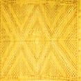 thumbnail image 1 of Ahgly Company Indoor Square Southwestern Yellow Country Area Rugs, 6' Square, 1 of 4