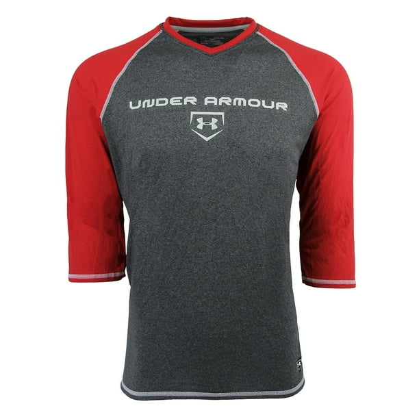 under armour 3 4 sleeve mens