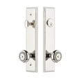 thumbnail image 4 of Grandeur 840293 Carre Solid Brass Tall Plate Single Cylinder Keyed Entry Set - Bronze, 4 of 6