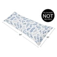 thumbnail image 4 of Sweet Jojo Designs Botanical Blue and White Body Pillow Cover Case 54x20 (Pillow Not Included), 4 of 4