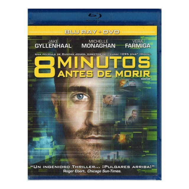 Pelicula BLU-RAY + DVD Zima 8 minutos ANTES de MORIR Gyllenhaal