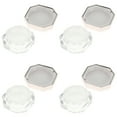 thumbnail image 4 of MasteelfCA 4pcs Octagonal Makeup Loose Powder Boxes Portable Empty Containers (Rose Gold), 4 of 8