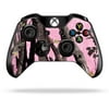 MightySkins MIXBONCO-Pink Tree Camo Skin Decal Wrap for Microsoft Xbox One & One S Controller Sticker - Pink Tree Camo