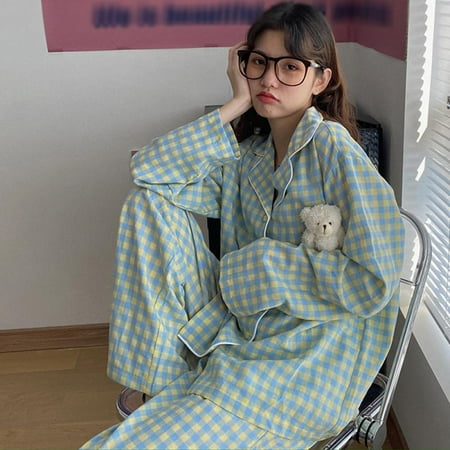 

Women s Pajamas Cartoon Print Sleepwear Home Clothes Sets