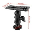 thumbnail image 3 of Qyaukm 360° Swivel Fish Finder Mount, Nylon & Stainless Steel Universal Bracket Holder for Garmin and Other Marine Electronics, 3 of 8