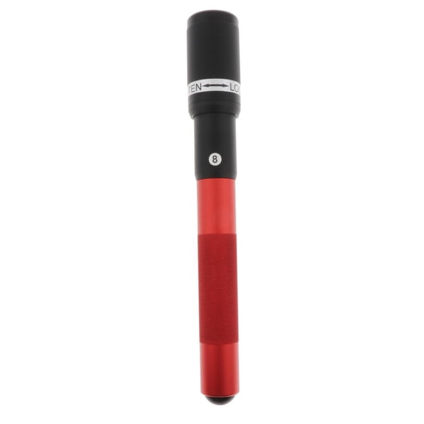 Extensor para taco de billar de 33 cm fabricado en aleación de aluminio Taco telescópico de empuje rojo Zulema Pool Cue Extension