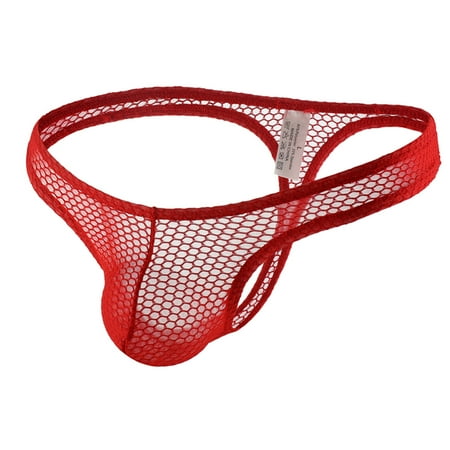 

GWAABD Lingerie That Hides Belly Breathable Briefs Men s Underpants Mesh Boxer Underwear