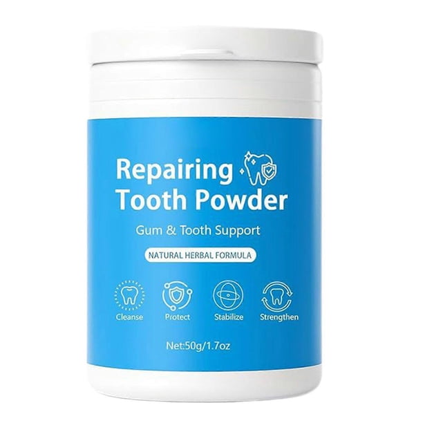 Tooth Repairing Powder 50g Natural Herbal Tooth Repair Powder, Gum & Tooth Support, Teeth Whitening