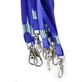 thumbnail image 2 of 10 Pcs Lanière de Badge d'Identité avec Fermoir Homard (Bleu Royal), 2 of 8