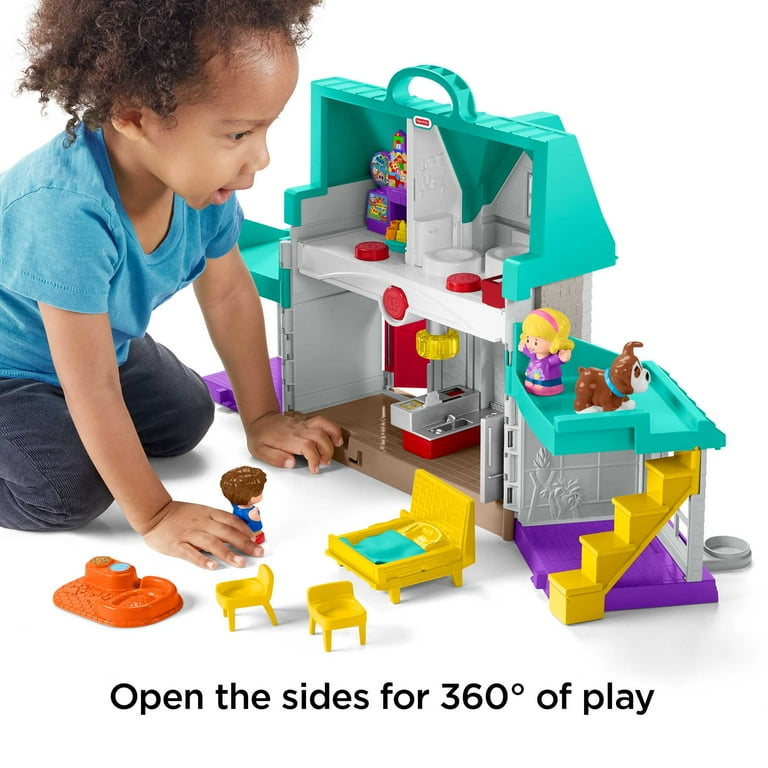 Fisher-Price Baby House Toy, Little People Toddler Playhouse, Big