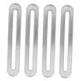 thumbnail image 5 of HOOWIFFY 4Ud Placas Metálicas Para Unión De Muebles Con Deslizante Plateado, 5 of 5