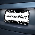 thumbnail image 5 of White Butterfly License Plate Prame Aluminum Auto Parts License Plate Decorative Screws Fit Standard 2 Holes 1 U.S. License Plate, 12.2x 6.3 Inch, 5 of 7