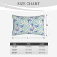 thumbnail image 4 of Daiia Colorful Butterfly Bedding Waterproof Pillow Protector Zippered Queen – Bed Bug Proof Pillow Encasement-16"x24", 4 of 6