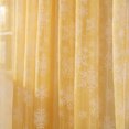 thumbnail image 3 of Aligament Rideau 1 Pcs Rideau de Noël Flocon de Neige Tulle Habillage de Fenêtre Voile Drapé Cantonnière, 3 of 7