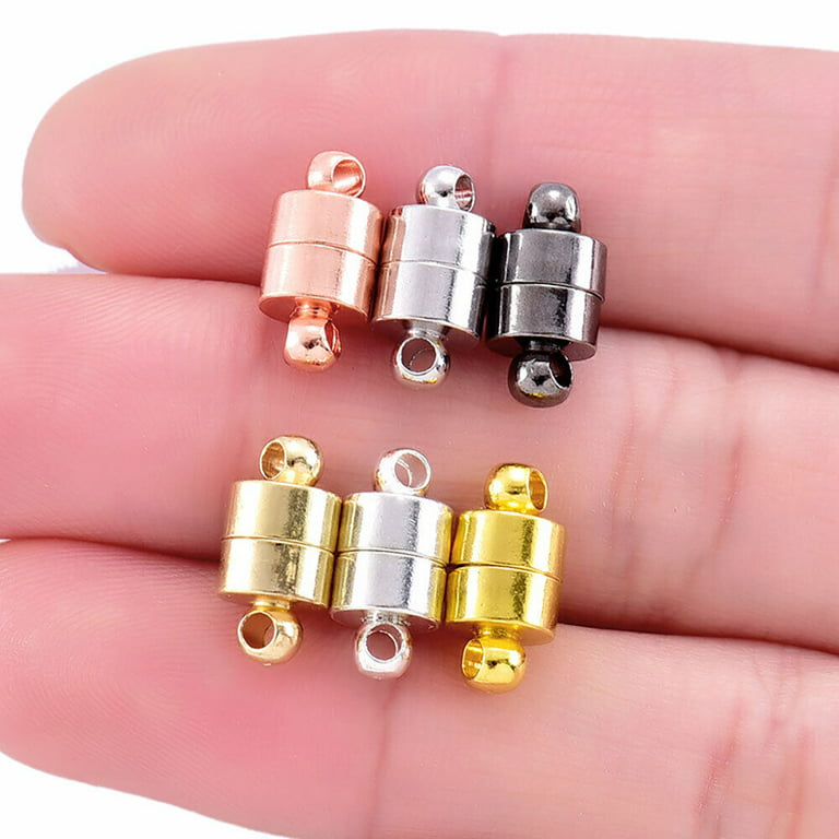 Set of 20 Strong Magnetic Clasps for Necklace Bracelet Jewelry Findings  12x6mm
