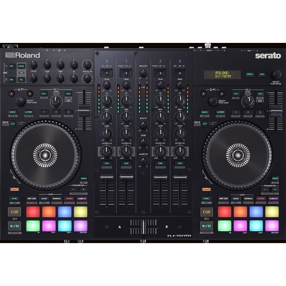 Roland Dj-707m Controlador De Dj, Consola De Audio C/efectos Roland DJ-707M