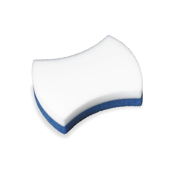 3M 4004CC Easy Erasing Pads, 2-8/10"x4-1/2"x1-1/4", 4/PK, White/Blue