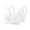 White, variant on GUZOM Supportive Womens Plus Size Lace Bra, Size 38 Beige, 2 Pack - Full Coverage with Adjustable Straps, Everyday Wear