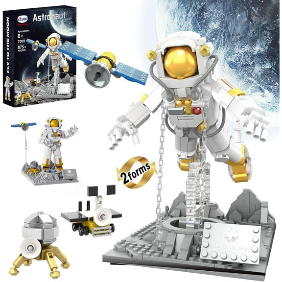 NAYIHOOP Space Astronaut Building Sets for Adult Boys 8  Compatible with Lego