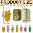 thumbnail image 2 of Handmade Grape Soap on a Rope, Crystal Design, Hand Washing and Bath, Cold-Process Bath Bar for Men & Women, Gift & Decoration, Air Freshening, 1 Pcs, 7.09x2.55", 2 of 6