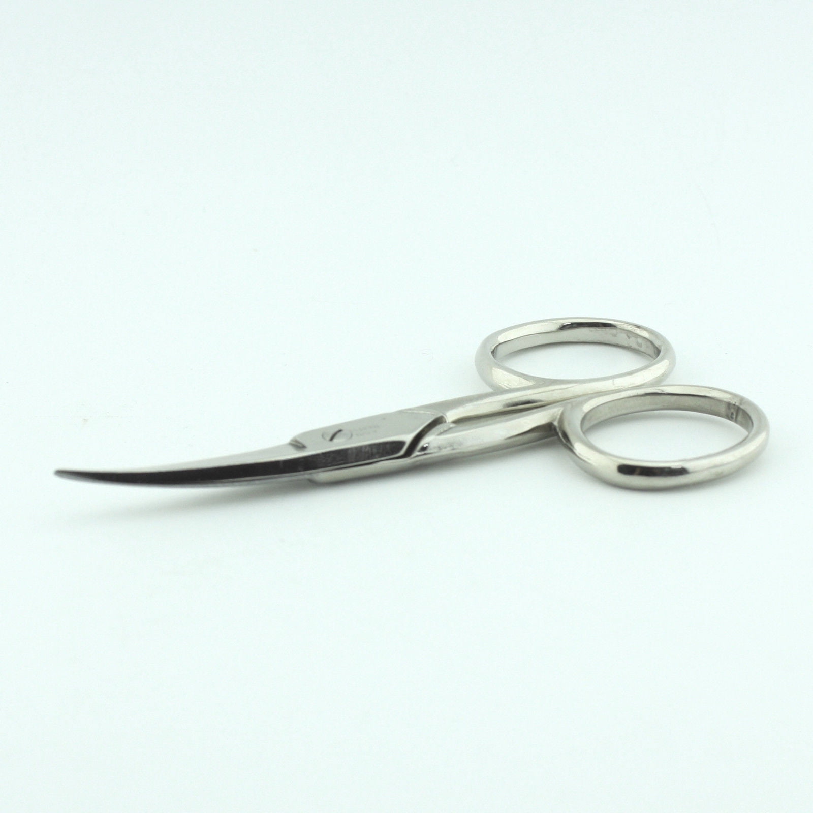 4" Large Ring Curved Blade Applique Scissors / Embroidery Scissors