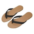thumbnail image 2 of Mujeres en Peep Zapatos planos transpirables Chanclas de playa Wmkox8yii ytu9949, 2 of 4
