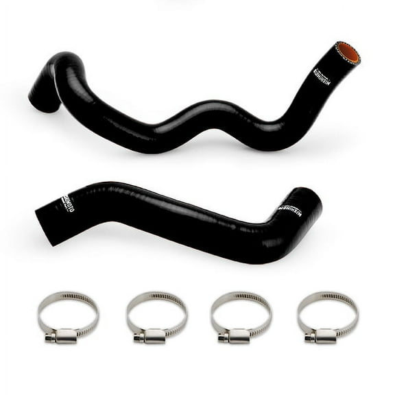 Mishimoto MMHOSE-RS-16BK Silicone Radiator Hose Kit Compatible With Ford Focus RS 2016-2018 Black