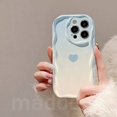 thumbnail image 4 of NY 31 Cream Edge Carcasa Samsung Galaxy S23 Ultra S22 Plus S21 S20 FE 5G A11 A50 A30S A50S A10S A20S A20 A30 A31 A51 A71 4G A21S A02S A03S M11 ins Cute Blue Purple Gradient Case, 4 of 4