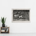 thumbnail image 2 of Goya Y Lucientes Kills The Bull From Horseback Extra Large Art Print Wall Mural Poster Premium XL, 2 of 3