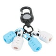 thumbnail image 1 of Fishing Lure Protective  Plastic Jig Hook Protector Portable Fishing Jigs Lure Covers with Retractable Buckle, 1 of 7