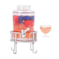 thumbnail image 4 of Seau à Jus Simulation Modèle Maison de Poupée Ensemble de Seaux à Boissons pour Fournitures 1/12 Rouge, 4 of 9