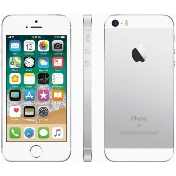 Pre-Owned Apple iPhone SE 32GB Silver - Fully Unlocked (Good)