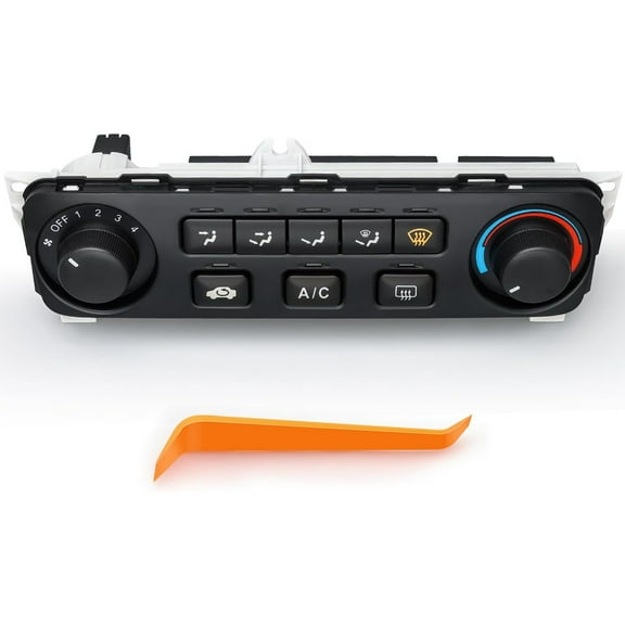HMCYCI Heater A/C Control Switch,Front Climate Control Module Compatible with 2001 2002 Honda Accord Replace# 79600-S84-A21ZA, 79600-S84-A01ZA