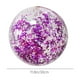 thumbnail image 3 of Pelotas inflables de PVC con brillantina, pelotas inflables transparentes, juguete de playa para exteriores, pelota flotante deportiva, para baño, para piscina, pelota acuática, duradera,, 3 of 9