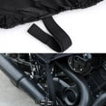 thumbnail image 4 of L 210T Half Motorcycle Cover Outdoor Waterproof Rain Dust UV Protector, 4 of 7