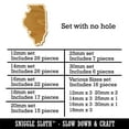 thumbnail image 2 of Illinois State Silhouette Wood Mini Charms Shapes DIY Craft Jewelry - No Hole - 16mm (22pcs), 2 of 7