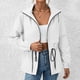 thumbnail image 5 of Chaquetas y abrigos casuales de manga larga con capucha para mujer, moda de invierno, informal, de color liso, de manga larga con capucha, ropa deportiva para exteriores, chaqueta cortavientos, abrigo, 5 of 8