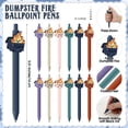 thumbnail image 2 of Set de regalo de bolígrafos Sayglossy Dumpster Fire con marcadores, 2 of 7