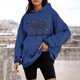 thumbnail image 2 of WILLBEST Sudaderas de Mujer con Capucha y Estampado Navideño Grande, 2 of 4