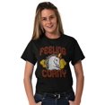 thumbnail image 3 of Feeling Corny Candy Corn Unicorn Women's Graphic T Shirt Tees Brisco Brands M, 3 of 5