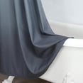 thumbnail image 5 of Extra Wide Fabric Shower Curtain, Blue Ombre Waterproof Around Shower Curtains for Bathroom, Microfiber Cloth Wide Bath Curtains, 108" W x 84" H, 5 of 6