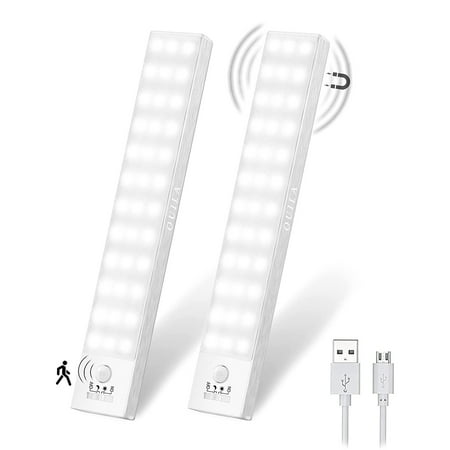 

LED Closet Light Rechargeable for Wardrobe Stairs Bedroom 2 Pack