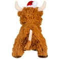 thumbnail image 4 of Christmas Darling Dancing Highland Cow 5.9055 in x 9.8425 in x 11.0236 in x 1.0143 lb, 4 of 6