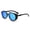 Blue, variant on New Polarized Sunglasses Steampunk Sports Sun Glasses Round Frame Eyewear with Side Shields UV400 Protection Driving Fishing Cycling Glasses for Men Women
