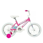 Dynacraft Magna Star Burst 16 Kids Bike, Pink White, Ages 5-7