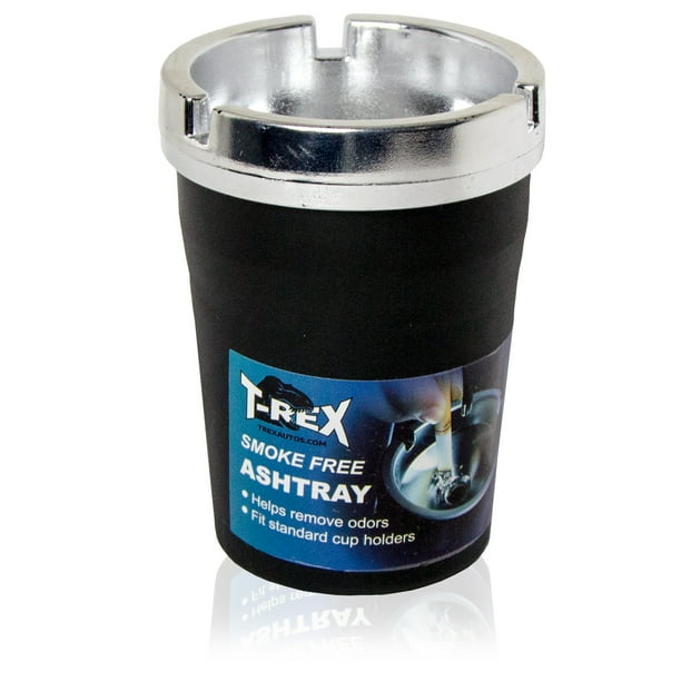 TRex Car Ashtray with Lid, Cupholder Ashtray, Car Ashtray Cup Holder