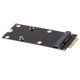 thumbnail image 4 of 1 Unid Adaptador mSATA para Pro 2012 Convertidor Mano de Obra Exquisita Industria Ciencia Creativo Soledad Tarjeta adaptadora mSATA SSD, 4 of 8