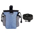 thumbnail image 1 of Bolsa de entrenamiento Gloria para perros, riñonera con cinturón de cintura, cordón de almacenamiento, soporte para botella de agua, Azul, 1 of 8